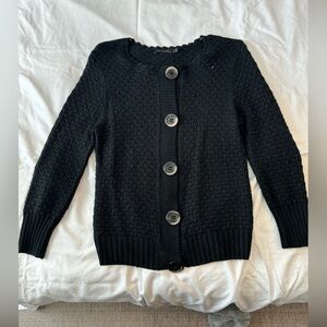 Vintage Limited Women’s black cardigan sweater size medium